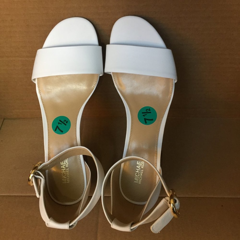 michael kors lena block heel